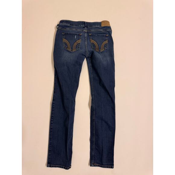 Hollister Women's Skinny Jeans Distressed Size 5S 27.5" Inseam Denim Stretch - Picture 6 of 6